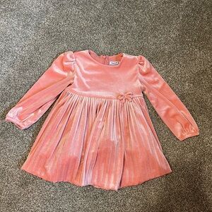 Mayoral Pink Long Sleeve Dress
